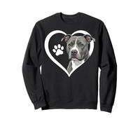 Pitbull Heart Sweatshirt