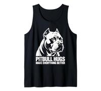 Pitbull Hugs Make Everything Better Tank Top