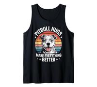 Pitbull Hugs Make Everything Better Tank Top