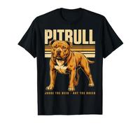 Pitbull Judge The Deed Not The Breed Value Graphic T-Shirt