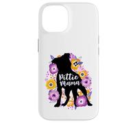 Pitbull Mama Purple Flowers Pittie Cute Pit Bull Dog Mom Case for iPhone 14