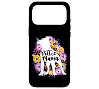 Pitbull Mama Purple Flowers Pittie Mom Cute Pit Bull Lover Case for iPhone 17 Pro Max