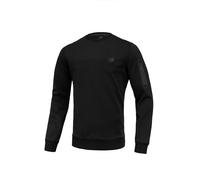 PITBULL - Men's Sweatshirt Crewneck Seahill, Athletic Men's Sweater, Round Neck Sweatshirt, Longsleeve Sweatshirts, Comfortable Jumper Black