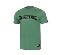 PITBULL - Mens T-Shirts Hilltop Basic, Classic Regular Fit Men's T-Shirts, Cotton Mens T-Shirt, Gym T-Shirts Men, Mens T Shirt for Summer, T-Shirts for Men Round Neckline - L, Mint