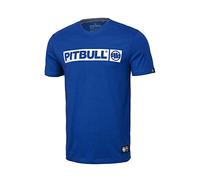 PITBULL - Mens T-Shirts Hilltop Basic, Classic Regular Fit Men's T-Shirts, Cotton Mens T-Shirt, Gym T-Shirts Men, Mens T Shirt for Summer, T-Shirts for Men Round Neckline - M, Royal Blue
