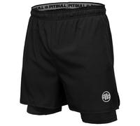 Pitbull Mesh New Logo Shorts - Black