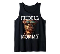 Pitbull Mommy Mama Mothers Day American Pit Bull Terrier Mom Tank Top
