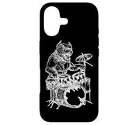 Pitbull Playing Drums Dog Drummer Animal Rock Musician Case for iPhone 17