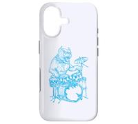 Pitbull Playing Drums Dog Drummer Animal Rock Musician Case for iPhone 17