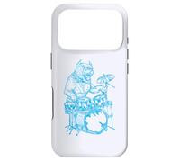 Pitbull Playing Drums Dog Drummer Animal Rock Musician Case for iPhone 17 Pro