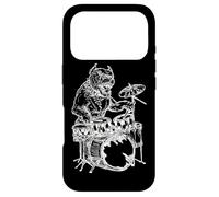 Pitbull Playing Drums Dog Drummer Animal Rock Musician Case for iPhone 17 Pro
