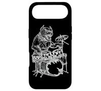 Pitbull Playing Drums Dog Drummer Animal Rock Musician Case for iPhone Air
