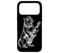 Pitbull Playing Guitar Dog Guitarist Animal Rock Musician Case for iPhone 17 Pro Max