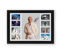 Pitbull Signed Photo Display | Mr. Worldwide Autograph Memorabilia Wall Art | Timber/Give Me Everything Fan Gift for Pop & Hip Hop Lovers (A3 Framed)