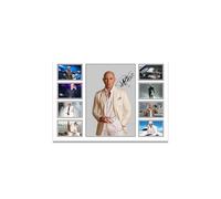 Pitbull Signed Photo Display | Mr. Worldwide Autograph Memorabilia Wall Art | Timber/Give Me Everything Fan Gift for Pop & Hip Hop Lovers (A4 Unframed)