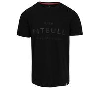 Pitbull Slim Fit USA Cal T-shirt - Black