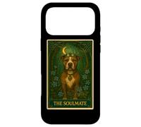 Pitbull Tarot Card Vintage Cute Pit Bull The Soulmate Dog Case for iPhone 17 Pro Max