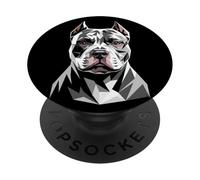 Pitbull Terrier Bulldog Pittie Dog American Pit Bull Terrier PopSockets Adhesive PopGrip