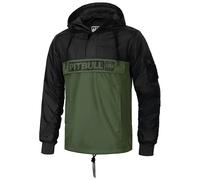 Pitbull Two Color Kangaroo Jacket - Black/Olive