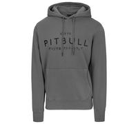 Pitbull Washed MT Fuji Hooded Sweatshirt - Grey