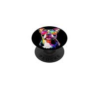 Pitbull with Sunglasses Pittie American Pit Bull Terrier PopSockets Adhesive PopGrip