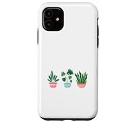 Pitbulls and Houseplants Design for Plant Lovers Case for iPhone 11