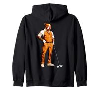 Pitbulls Golf/Golfer Pitbull Zip Hoodie