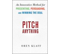 PITCH ANYTHING by Oren Klaff Hardback Self Help Business