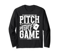 Pitch Card Game Enthusiast Tournament It's Okay Pitch Long Sleeve T-Shirt