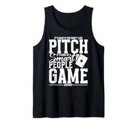Pitch Card Game Enthusiast Tournament It's Okay Pitch Tank Top