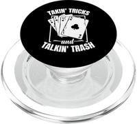 Pitch Card Game Tournament Cards Takin' Tricks Pitch Player PopSockets PopGrip for MagSafe