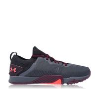 (Pitch Grey/Red, UK 7) Under Armour Mens TriBase Reign 3 Training Shoes Sports Trainers Lace Up
