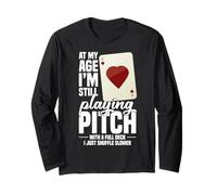 Pitch Legend Cards Player Card Game Lover Full Deck Pitch Long Sleeve T-Shirt