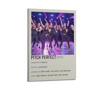 Pitch Perfect Movie Canvas Poster Room Decor Poster for Bedroom Living Room Walls 08x12inch(20x30cm) Frame-style