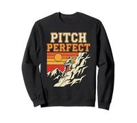 Pitch Perfect Rock Climbing Mountain Sunset Sweatshirt