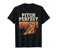 Pitch Perfect Rock Climbing Mountain Sunset T-Shirt