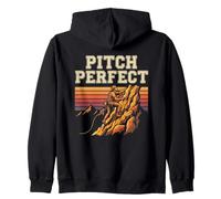 Pitch Perfect Rock Climbing Mountain Sunset Zip Hoodie