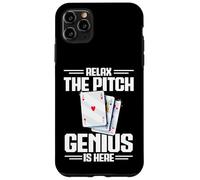 Pitch Player Enthusiast Cards Tournament Genius Pitch Case for iPhone 11 Pro Max