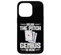 Pitch Player Enthusiast Cards Tournament Genius Pitch Case for iPhone 13 Pro