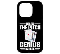 Pitch Player Enthusiast Cards Tournament Genius Pitch Case for iPhone 15 Pro