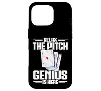 Pitch Player Enthusiast Cards Tournament Genius Pitch Case for iPhone 16 Pro