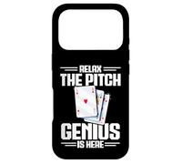 Pitch Player Enthusiast Cards Tournament Genius Pitch Case for iPhone 17 Pro