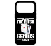 Pitch Player Enthusiast Cards Tournament Genius Pitch Case for iPhone 17 Pro Max