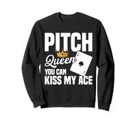 Pitch Queen Enthusiast Tournament Kiss Ace Pitch Player Sweatshirt