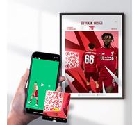 PitchAR Liverpool Poster Divock Origi v Barcelona Interactive Replay (79') Trent Alexander Arnold Corner Taken Quickly goal (A3)