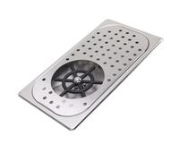 Pitcher Rinser, Stainless Steel Bar Glass Rinser Drain Drip Tray Hose High Pressure for Home Kitchen Bar Coffee Shop (A)