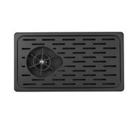 Pitcher Washer, Espresso Washer And Spray, Drainage And Drip Tray, 304 Stainless Steel Bar Glass Washer Sink, Suitable For Home Kitchen, Hotel, Coffee Shop, Restaurant (Black)