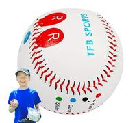 Pitching Grip Trainer Ball - Color Coded Baseball, Velocity Boost Aid, Hand Position Guide | Finger Placement Learning System Model, Throw Improvement Tool Baseball Practice for Young Pitche