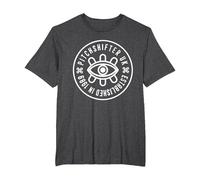 Pitchshifter Established in 1989 Seal T-Shirt, Men's Big and Tall, Dark Heather Grey, 2X Tall