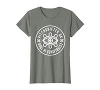 Pitchshifter Established in 1989 Seal T-Shirt, Women, Olive Heather, Small